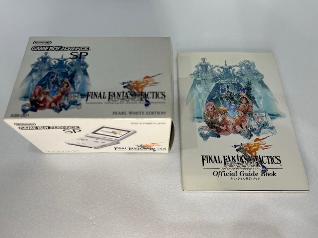 GAME BOY ADVANCE SP（FFT-A同梱版） 未使用品