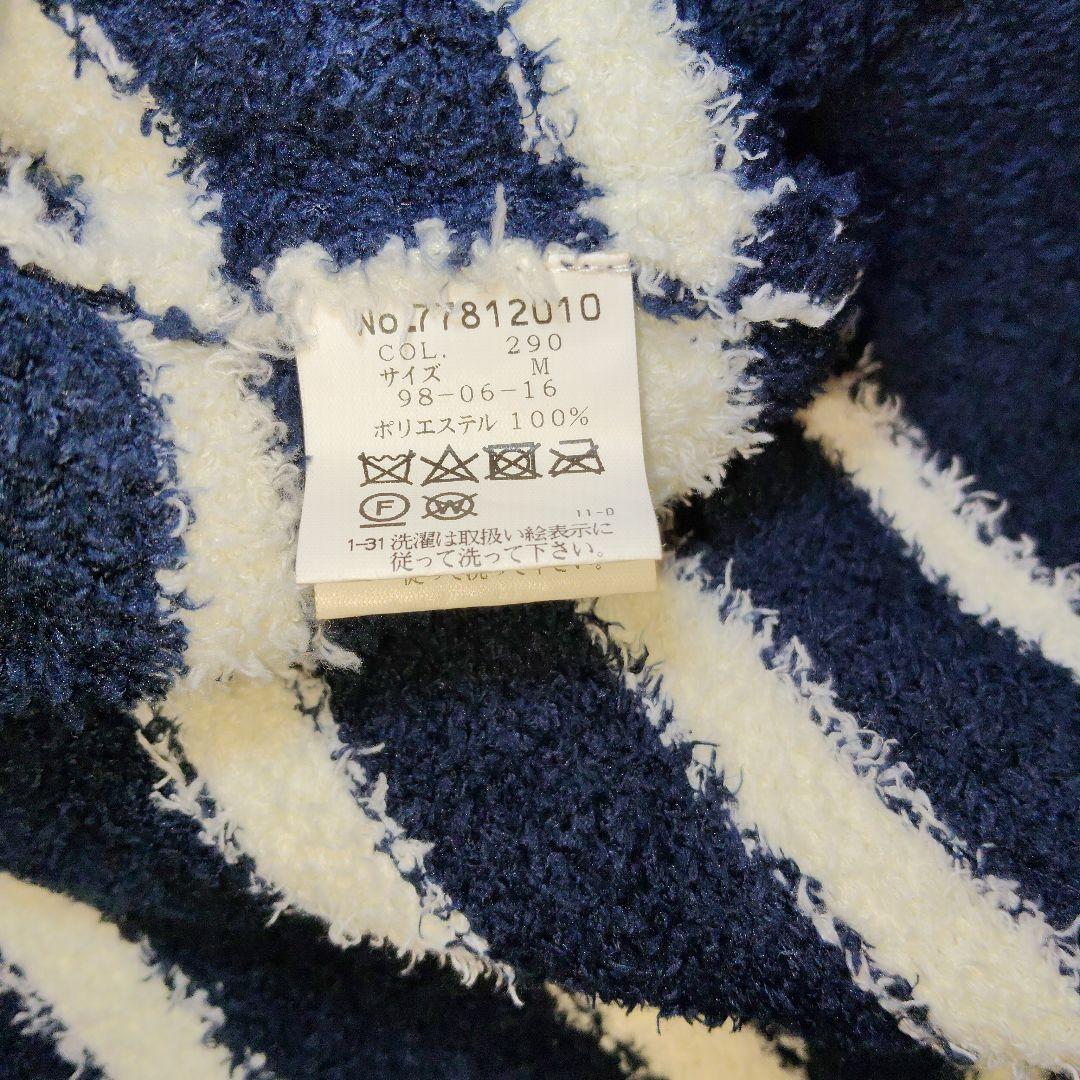 Mサイズ 美品【SINA COVA】シナコバ ハーフジップ ニットセーター