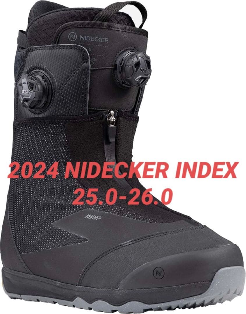 Nidecker INDEX スノーボードブーツ 25.0-26.0