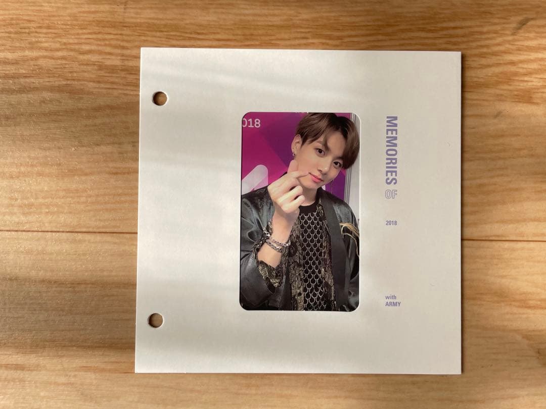 BTS Memories 2018 トレカ グク