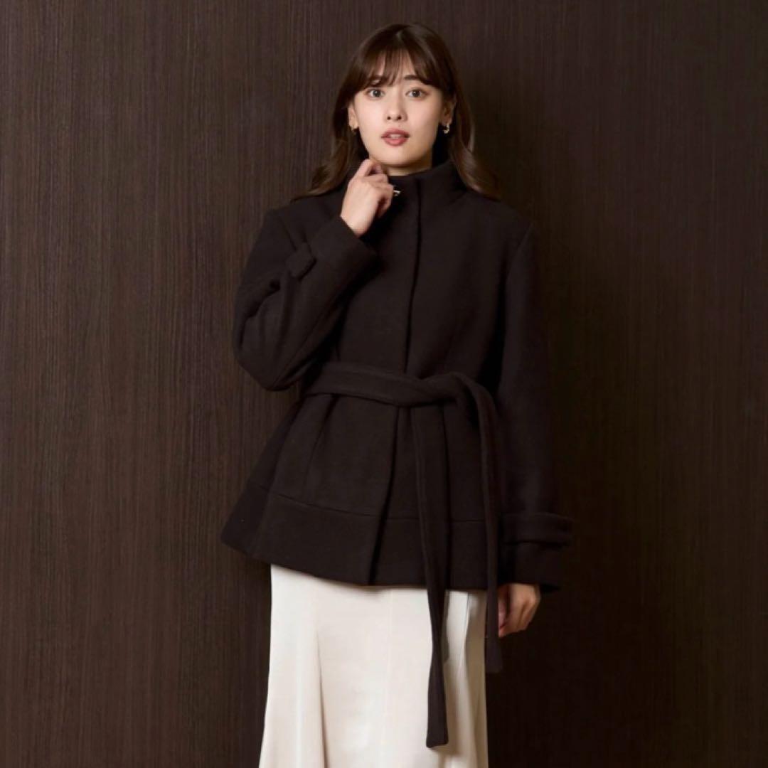 ジャケット・アウター Herlipto Viana Wool Short Coat