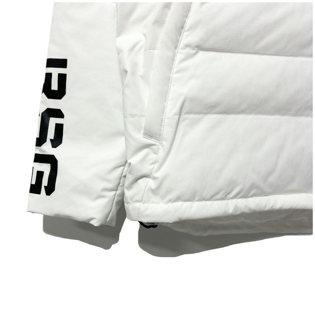 新品 ラッセルノ ゴルフ パデッド ジャケット ペイズリー ホワイト M 4