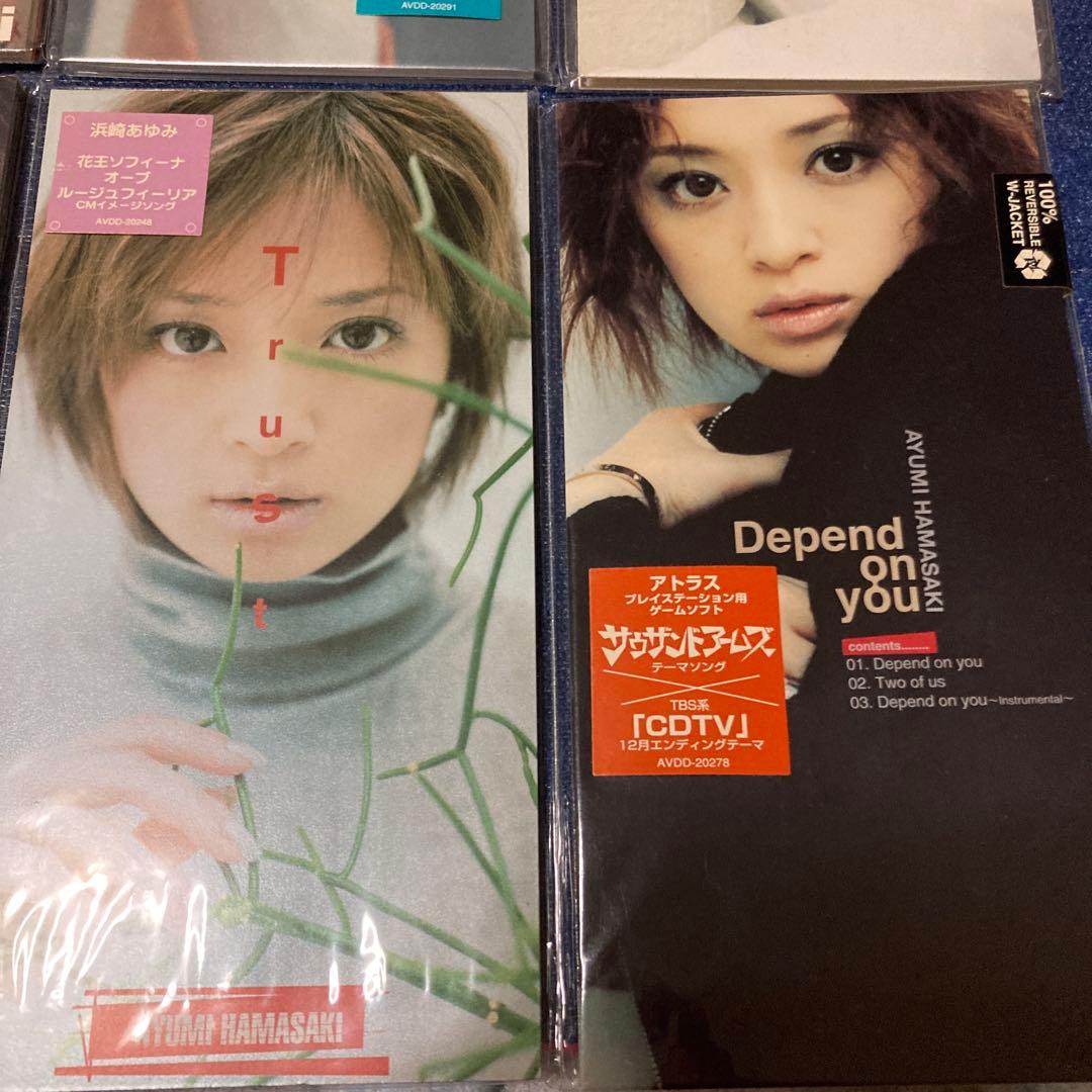 浜崎あゆみ　ayumi hamasaki .8センチ8cm シングル短冊邦楽CD