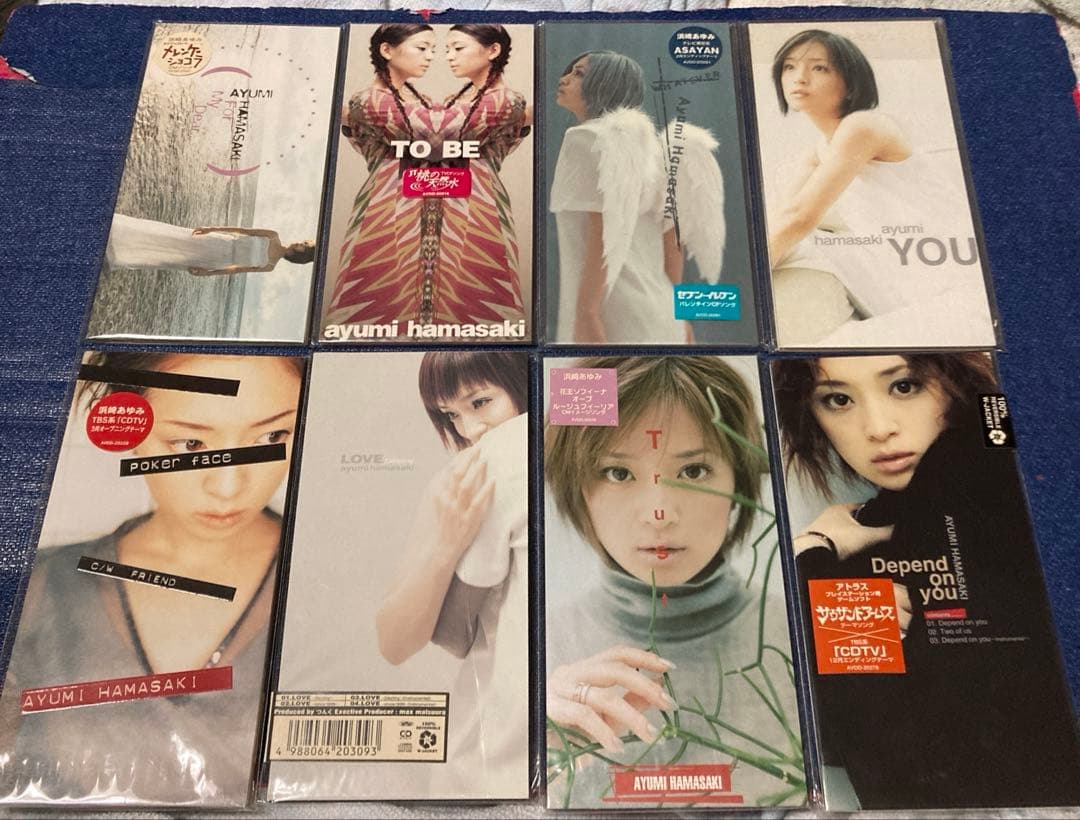 浜崎あゆみ　ayumi hamasaki .8センチ8cm シングル短冊邦楽CD