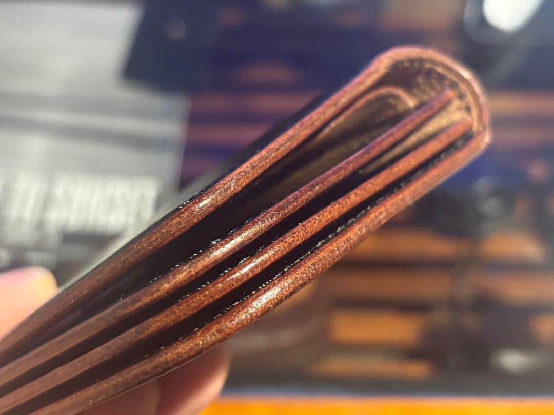 6t leather works ショートトラッカーウォレット