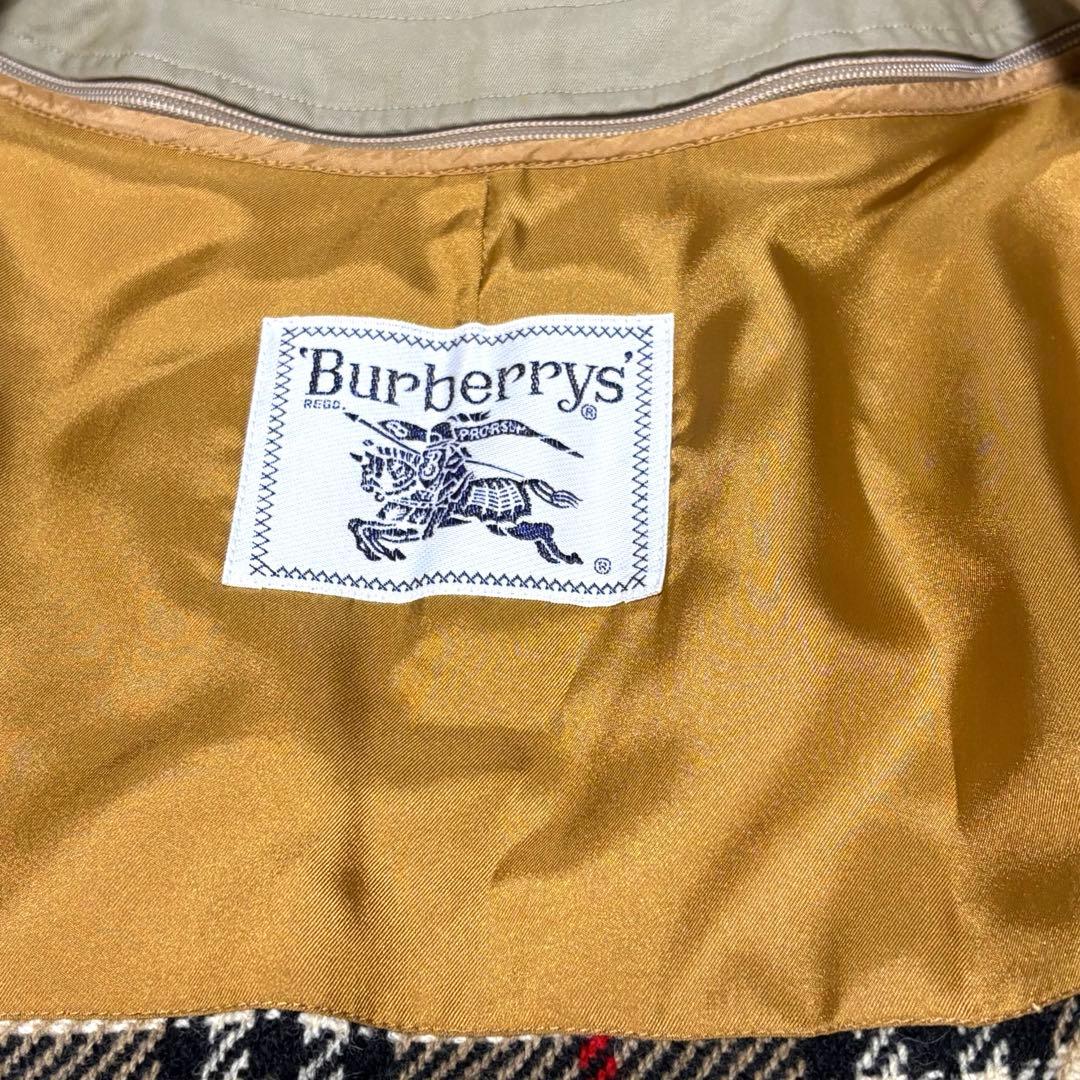 Burberrys ヴィンテージ 白タグノバチェックライナー付きトレンチコート