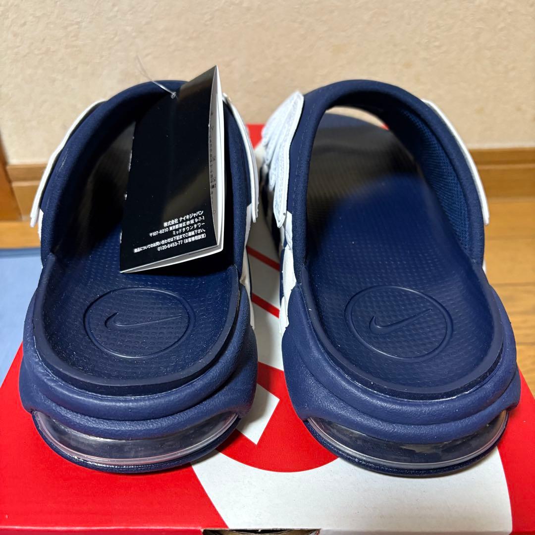 ナイキ エアモアアップテンポサンダル ネイビー
