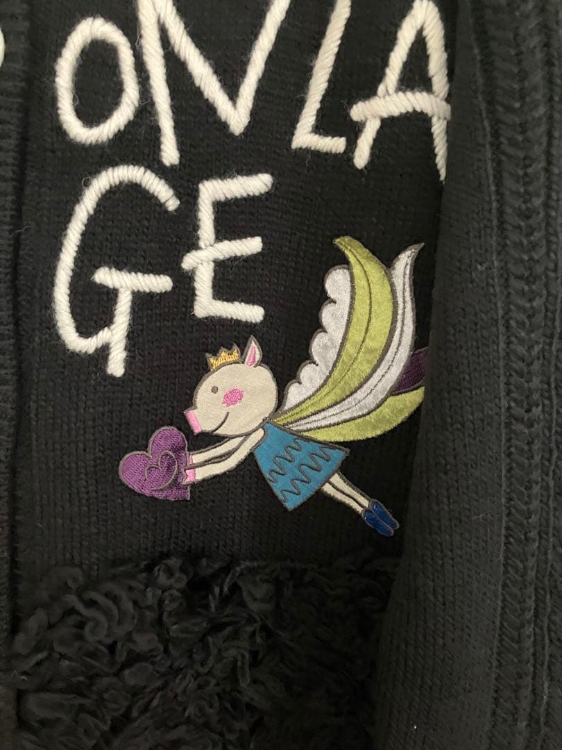 ⭐︎アルベロベロ⭐︎ニットブラックロングコート