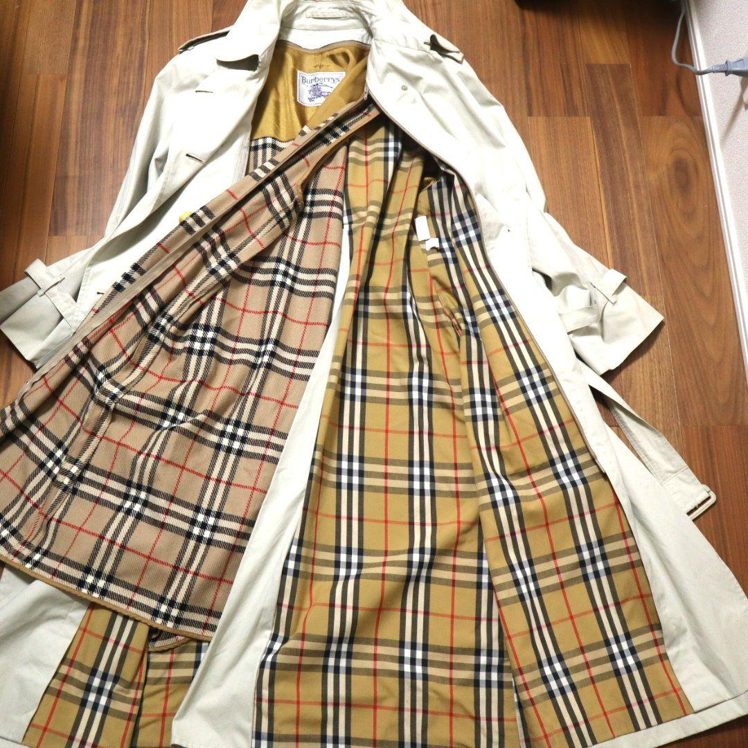 美品✨BURBERRYS　ノバチェック トレンチコート 2WAY ライナー付き