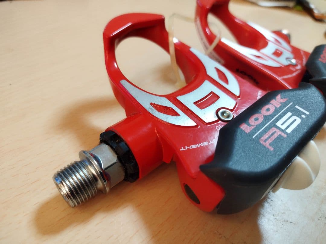 【絶版品】LOOK A5.1ペダル 【デルタ】未使用箱付 オマケのクリート付