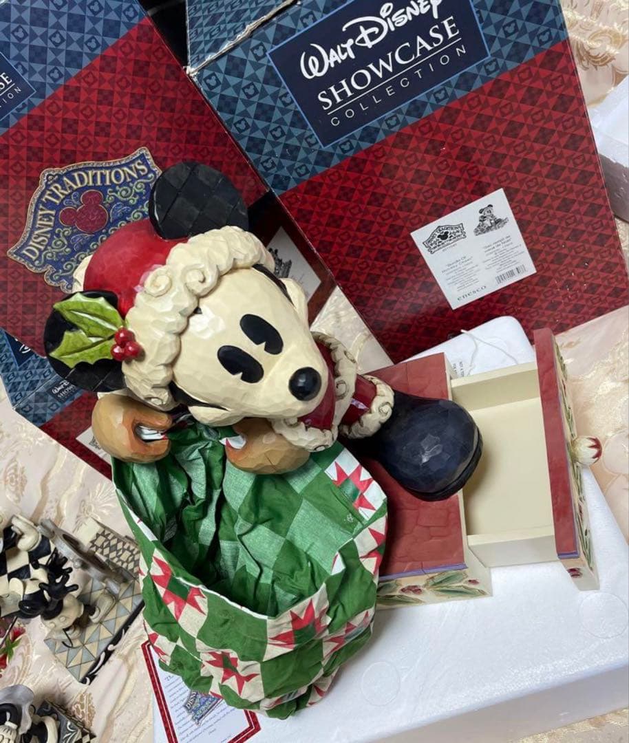 ⭐️新品レア品⭐️4.3キロジムショア ミッキー ミニー トラディション フィギュア