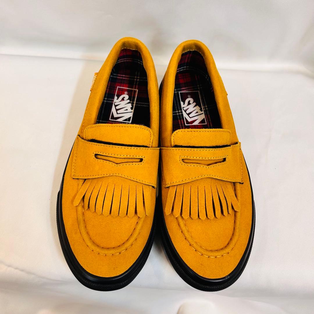 美品☆ vans FADGE コラボ　フリンジ　ローファー　スニーカー　24cm