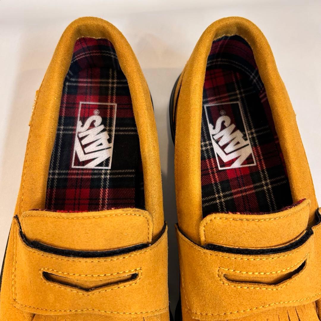 美品☆ vans FADGE コラボ　フリンジ　ローファー　スニーカー　24cm