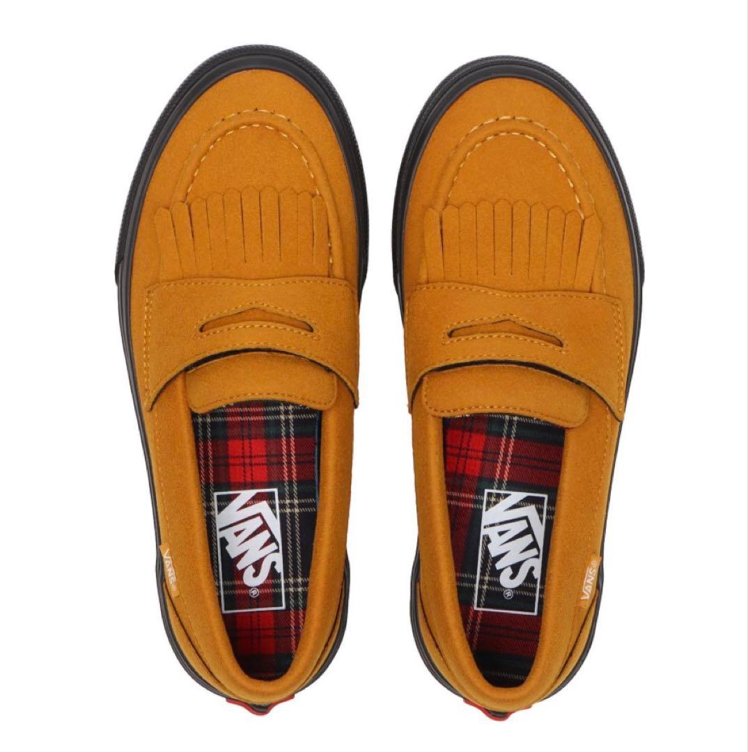 美品☆ vans FADGE コラボ　フリンジ　ローファー　スニーカー　24cm