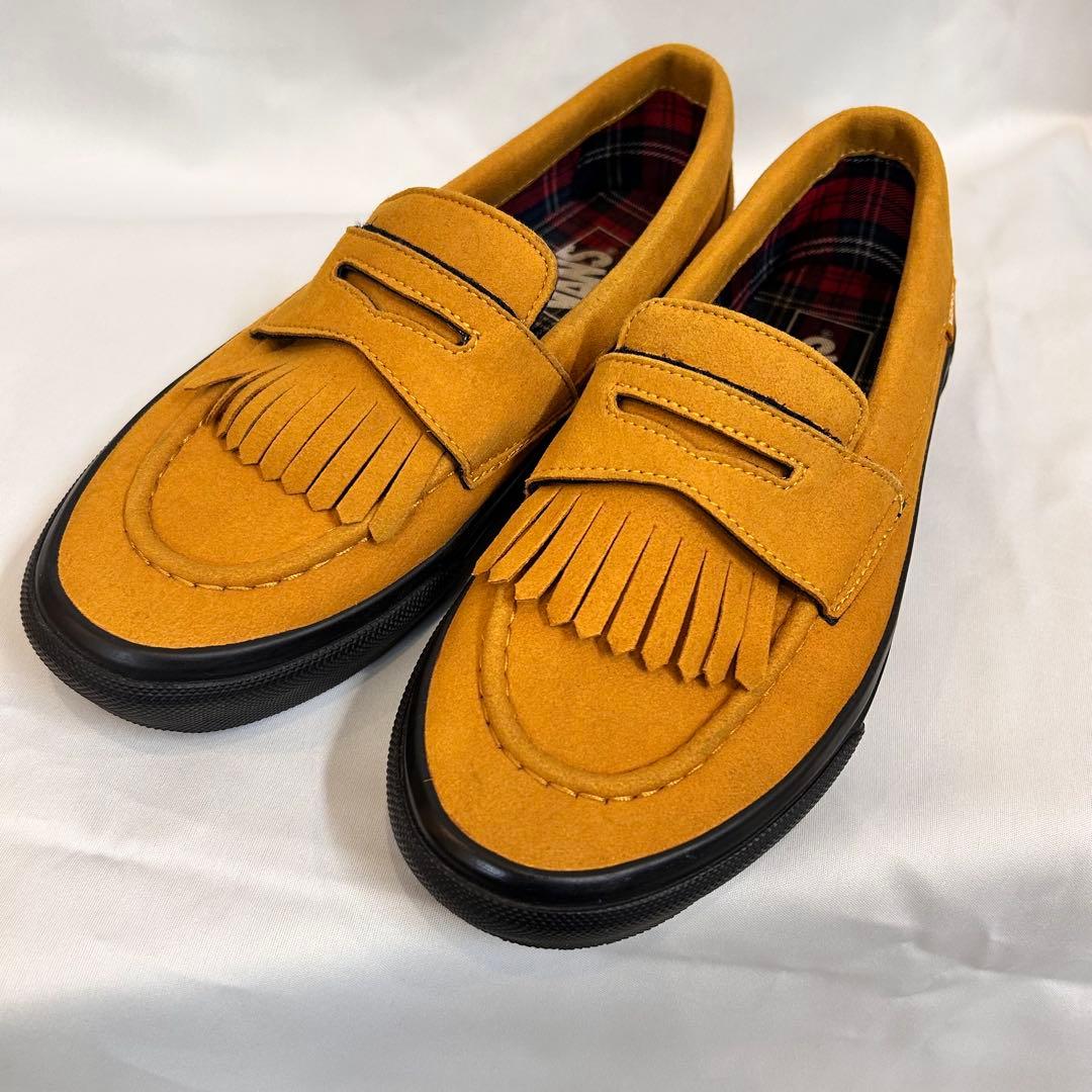 美品☆ vans FADGE コラボ　フリンジ　ローファー　スニーカー　24cm