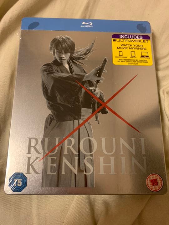 超激レア！　るろうに剣心　Blu-ray スチールケース　イギリス版　佐藤健