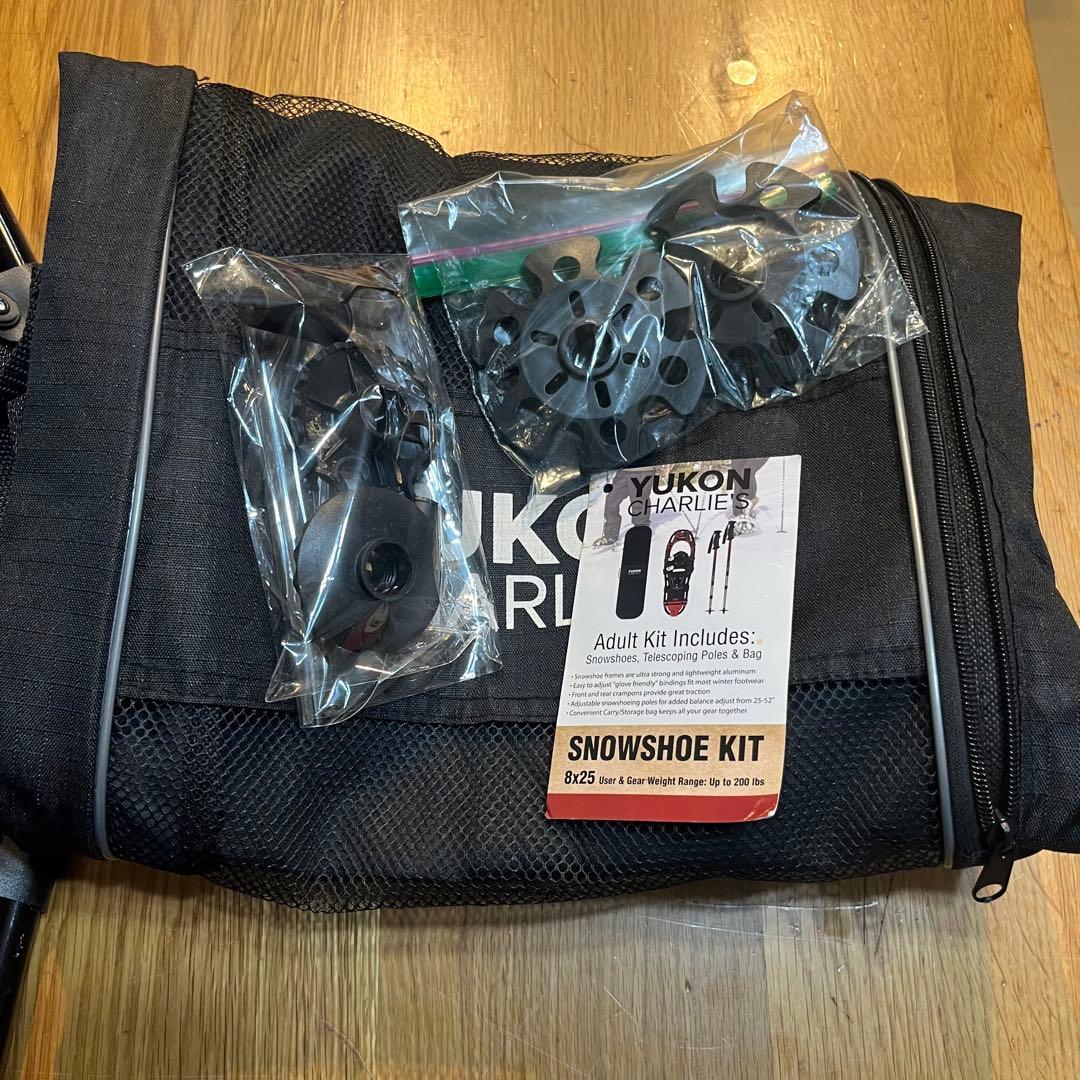 Yukon Charlie's スノーシュー　キット　825 収納袋付き