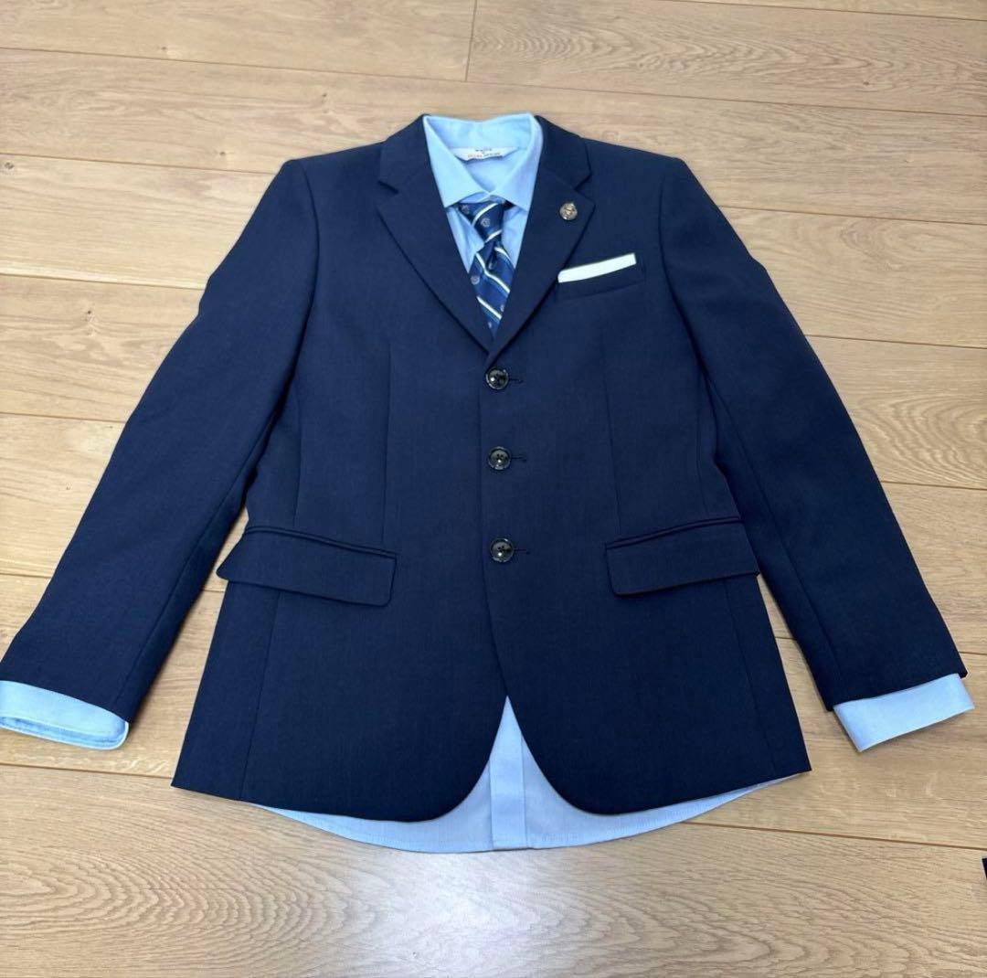 美品 waltz by BEAMS DESIGN ネイビー スーツ 160