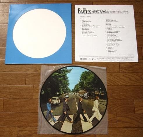 The Beatles　アビイ・ロード　1LPピクチャ-・ディスク・エディション