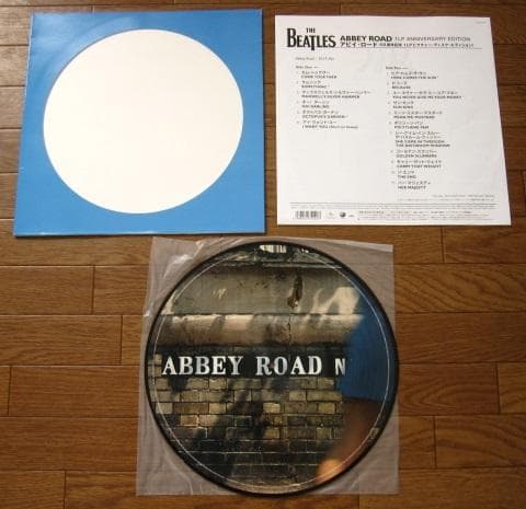 The Beatles　アビイ・ロード　1LPピクチャ-・ディスク・エディション