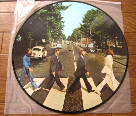 The Beatles　アビイ・ロード　1LPピクチャ-・ディスク・エディション