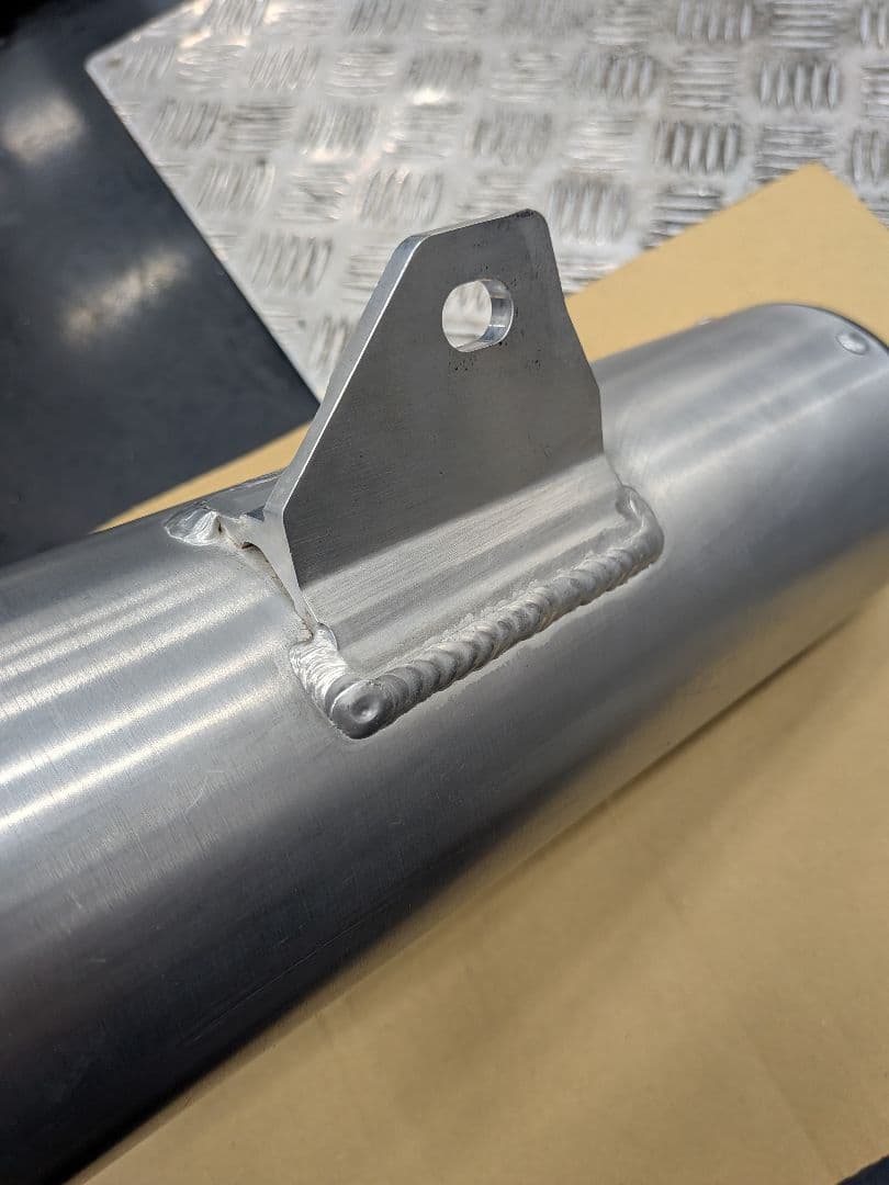 セロー250 DELTA バレル4 マフラー オプションバッフル付き