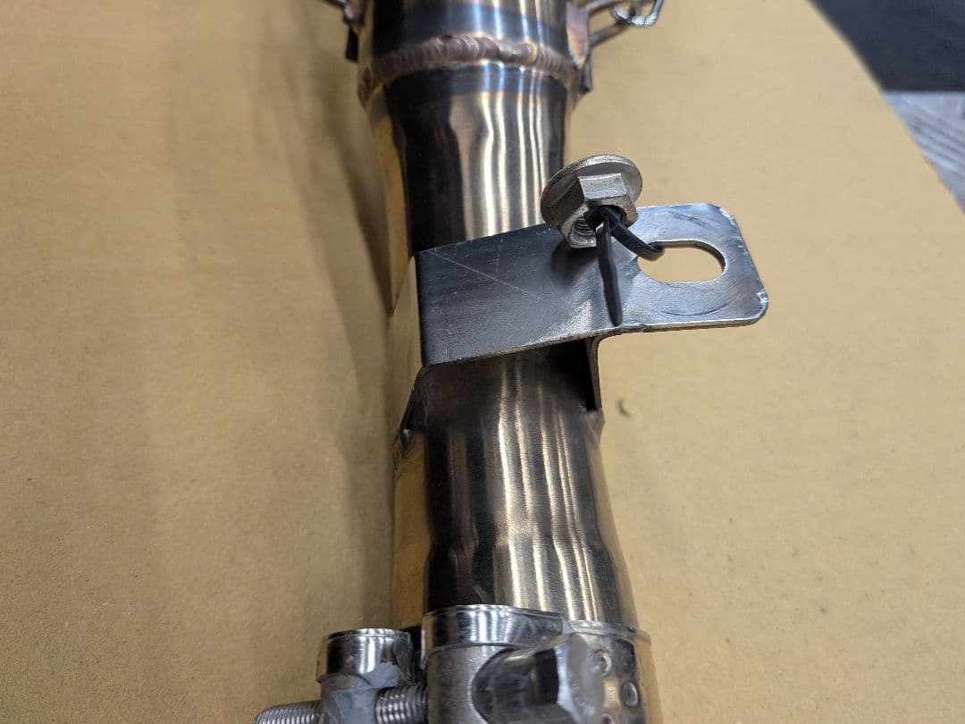 セロー250 DELTA バレル4 マフラー オプションバッフル付き