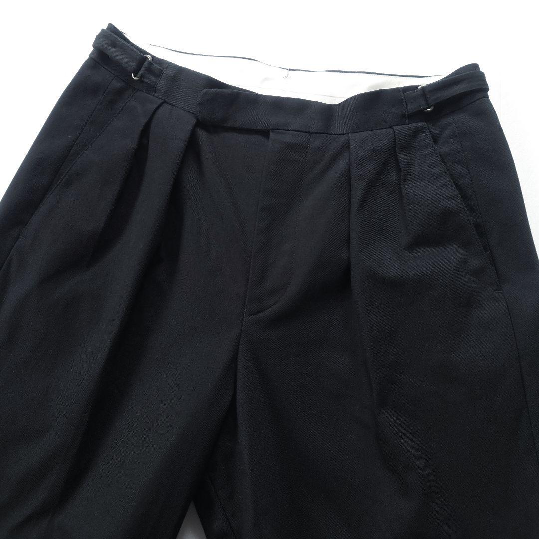 BRITISH MADE　オフィサーパンツ　ブラック 黒 M　archive