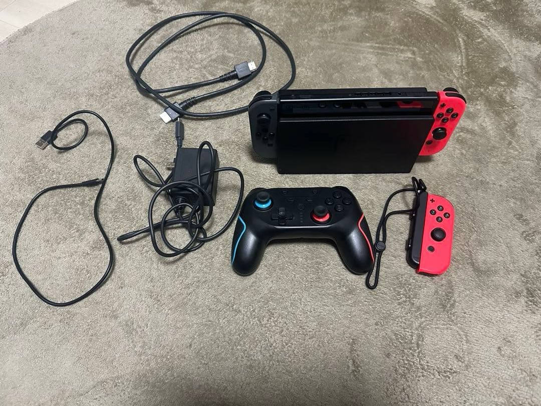 Nintendo Switch 本体 ニンテンドースイッチ プロコン付き 箱無し