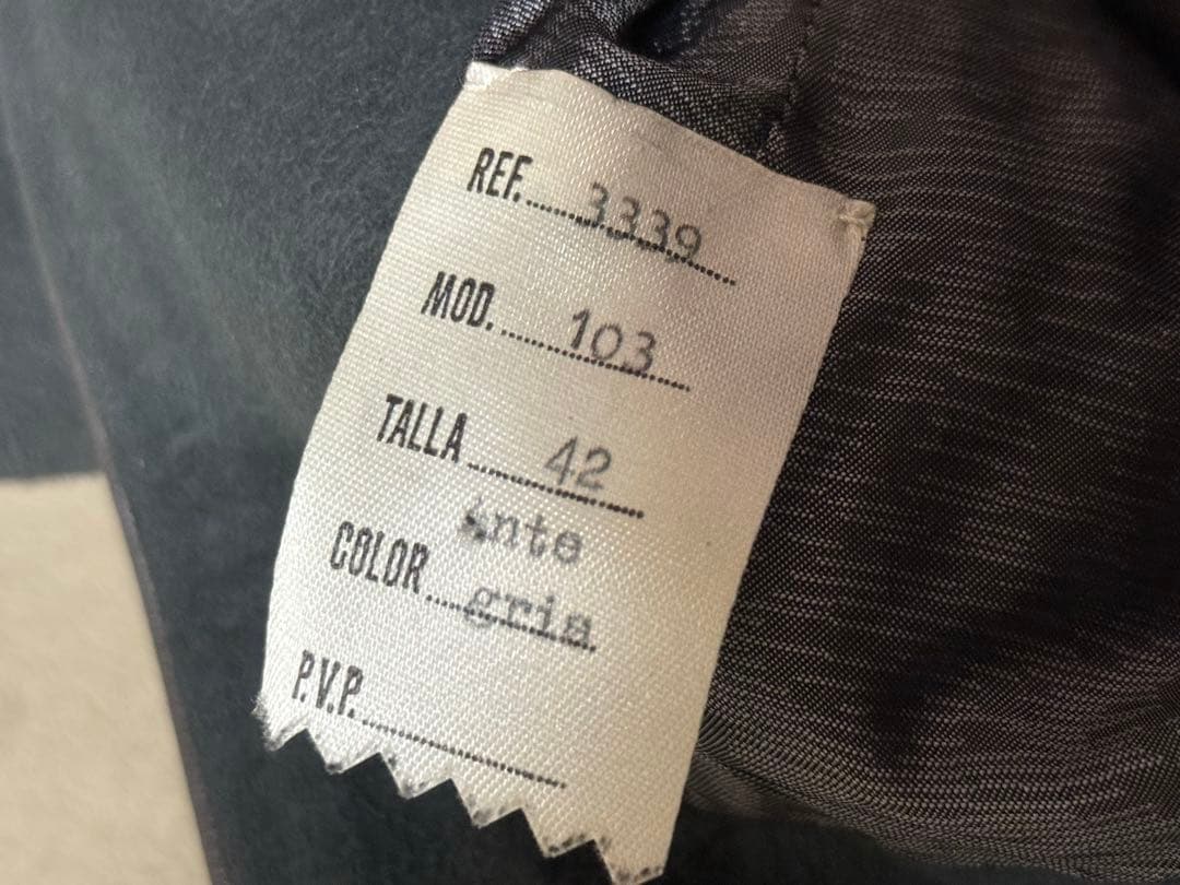 M3 LOEWE スエードベスト SIZE42 グレー