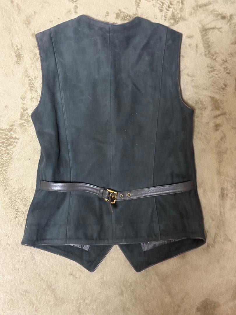 M3 LOEWE スエードベスト SIZE42 グレー