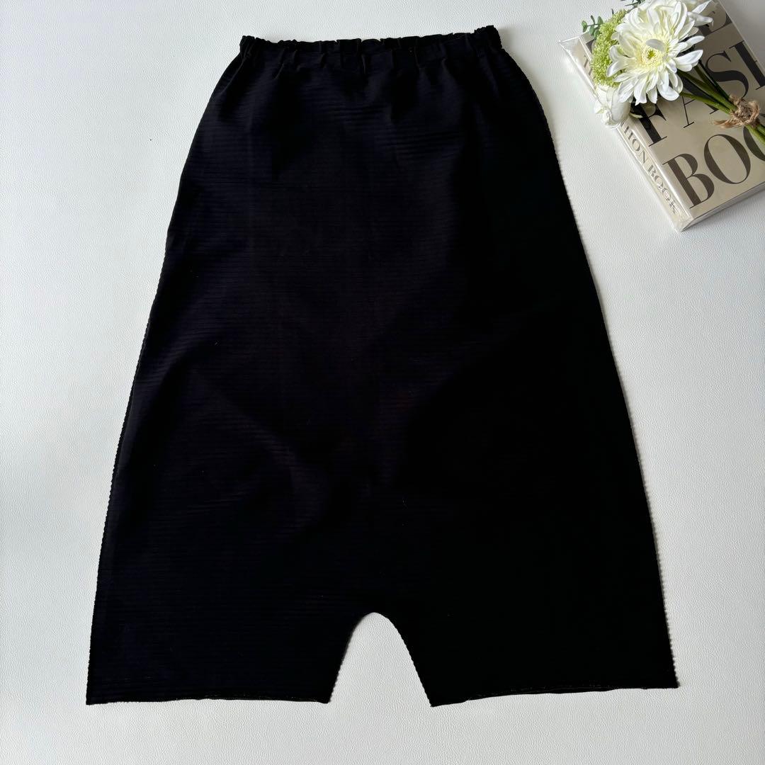 【美品】ミーバイイッセイミヤケ 縮絨プリーツ サルエルパンツ ウォッシャブル