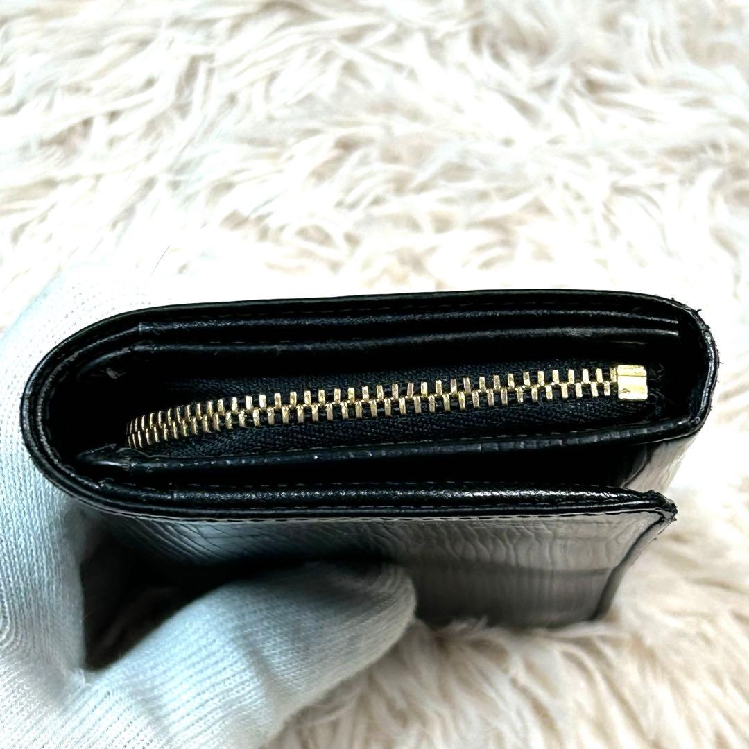 ルイヴィトン　エピ　ポルトモネビエ・トレゾール　ノワール　ブラック