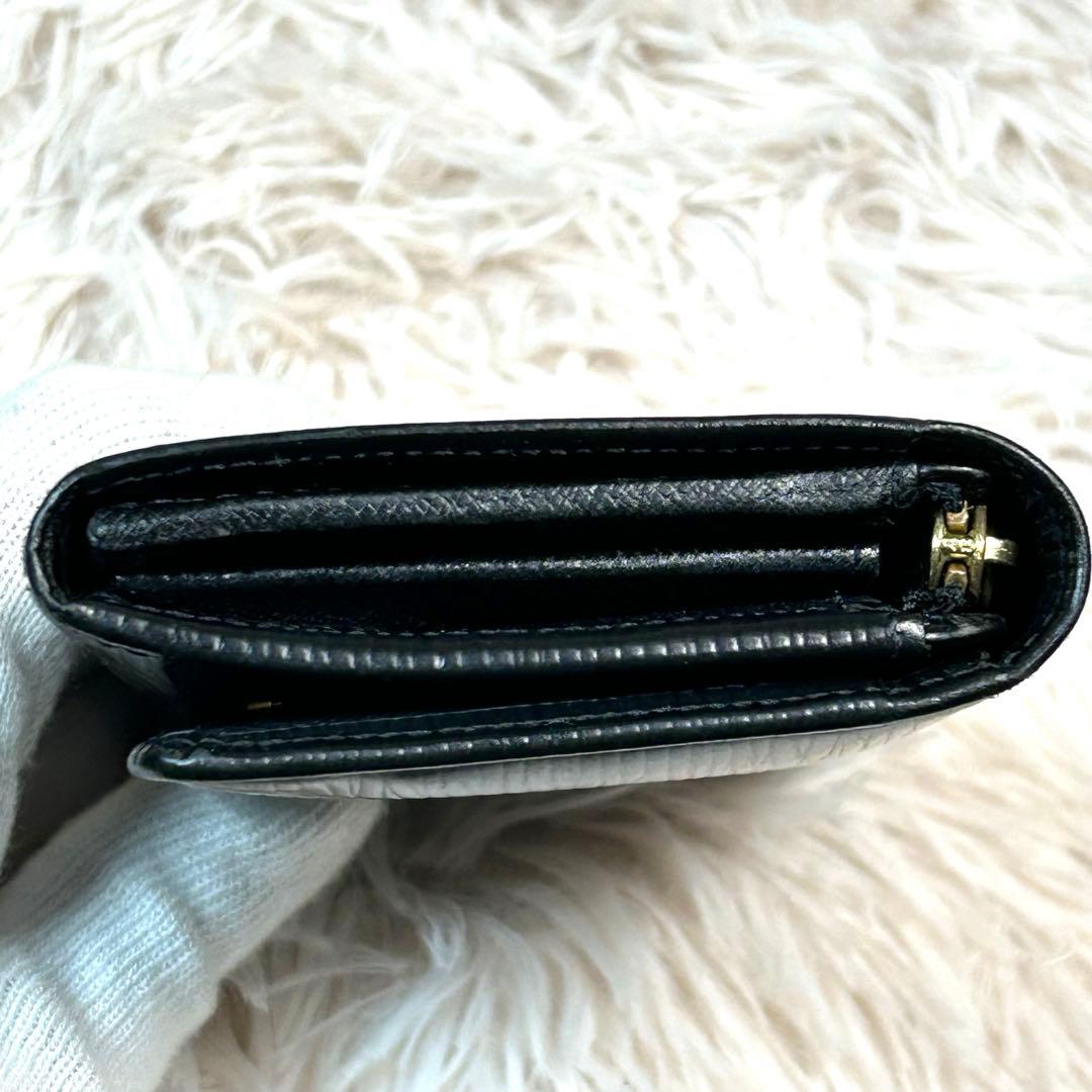 ルイヴィトン　エピ　ポルトモネビエ・トレゾール　ノワール　ブラック