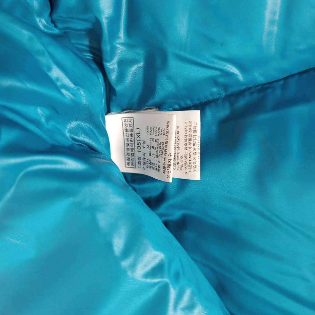 THE NORTH FACE チェック柄　ダウンベスト　メンズXL