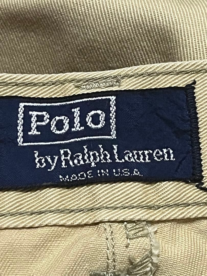 90s USA製　Polo Ralph Lauren 初期タグ ポロチノ