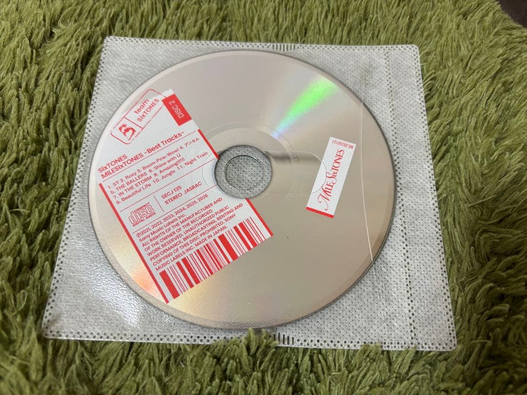 MILESixTONES -Best Tracks- 各Disc2 3枚セット