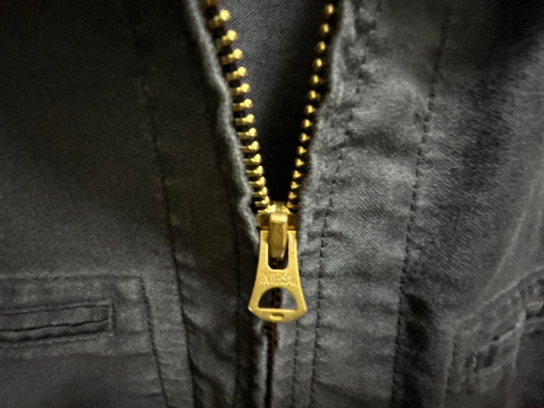 美品　ミッションディストリクト モールスキン ジャケット ブラックL