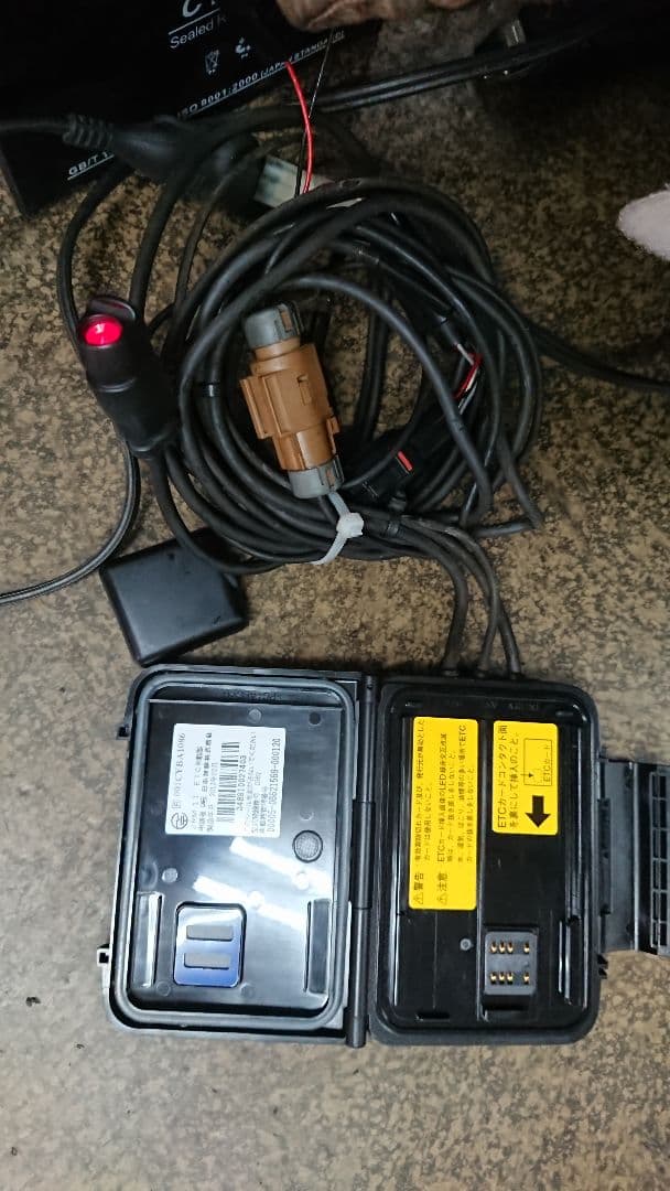 バイク用　ETC 通電作動確認