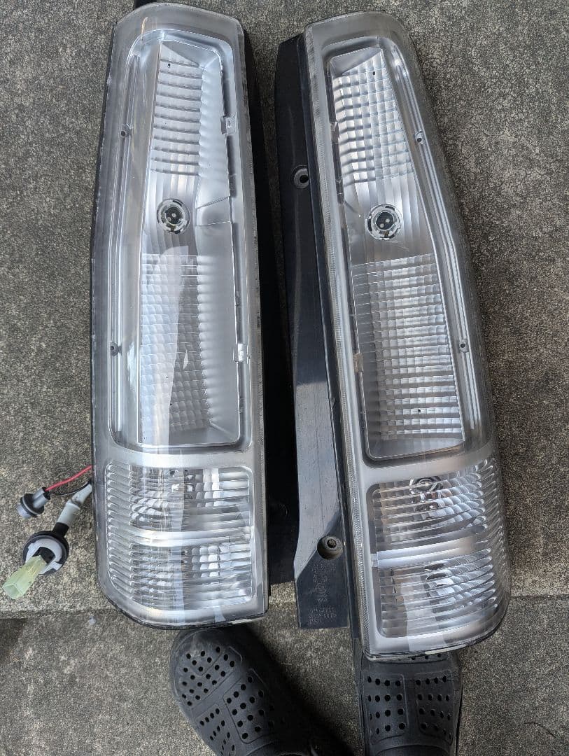 mh21s　後期　純正加工　クリアテール