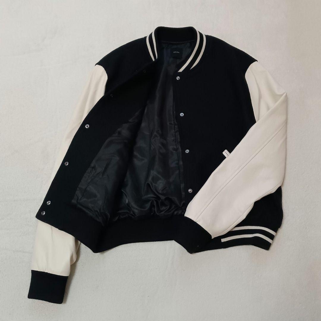 ✨️美品《スピックアンドスパン》スタンダードスタジャン ブラック サイズ36