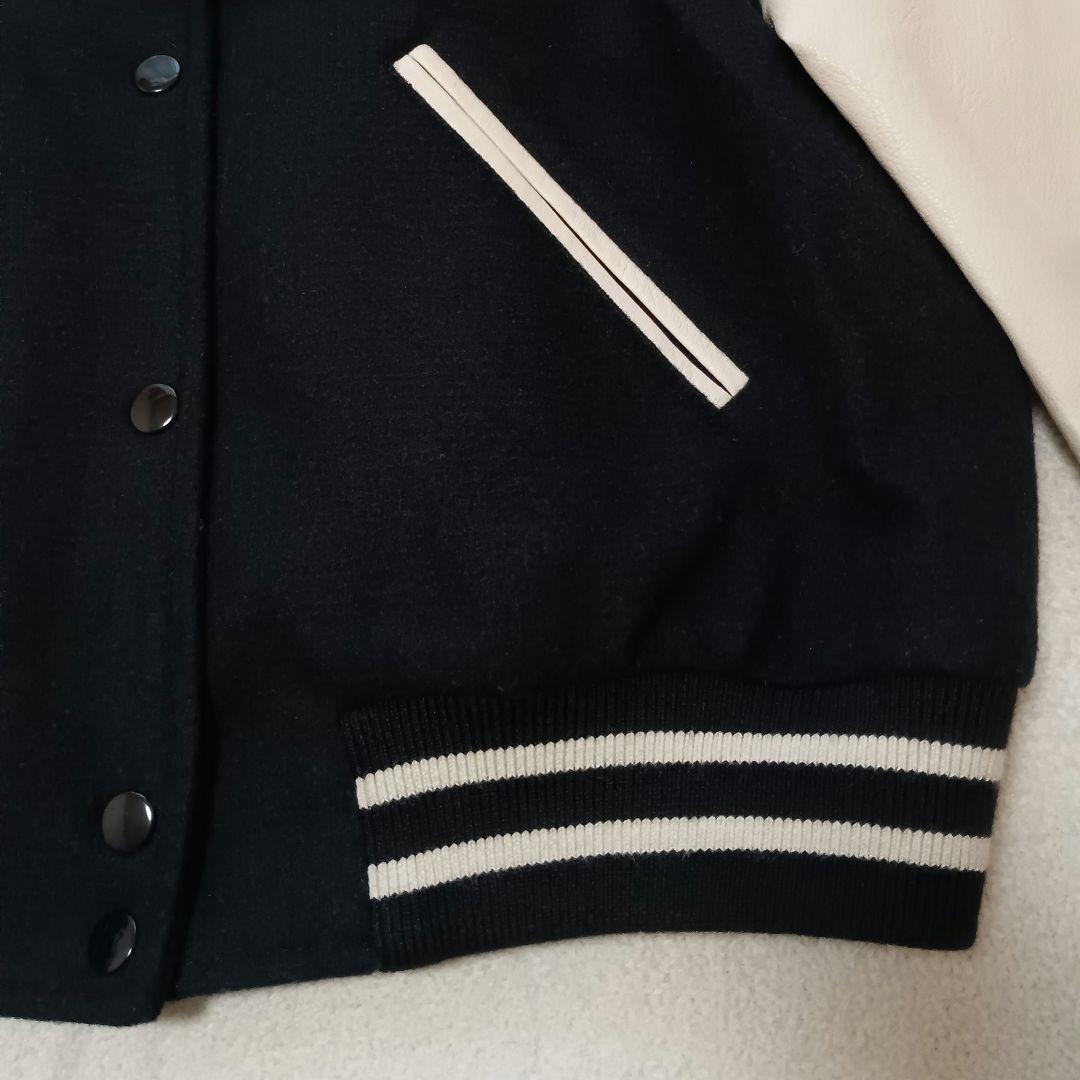 ✨️美品《スピックアンドスパン》スタンダードスタジャン ブラック サイズ36