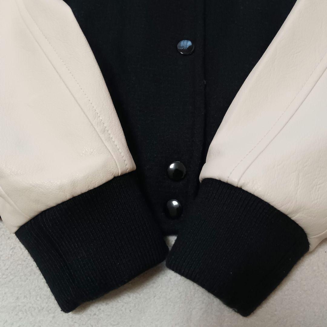 ✨️美品《スピックアンドスパン》スタンダードスタジャン ブラック サイズ36