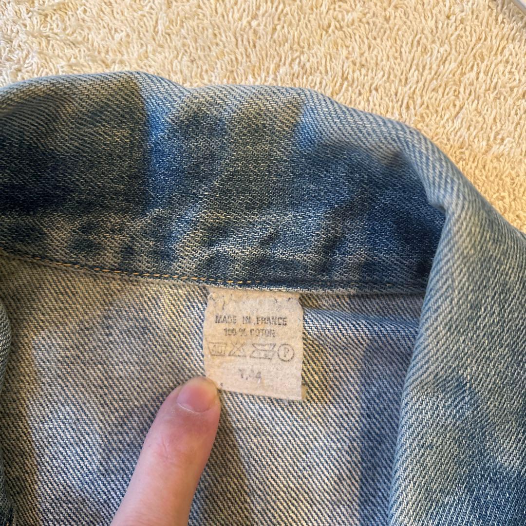 ジャケット・アウター 1980s DENIM JACKET MADE IN FRANCE