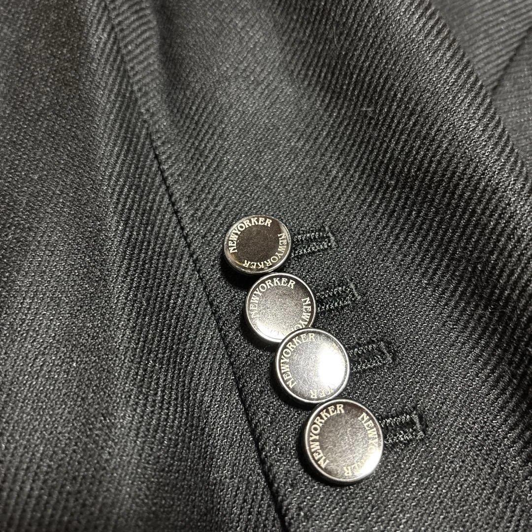 美品　NEWYORKER 黒 テーラードジャケット　15