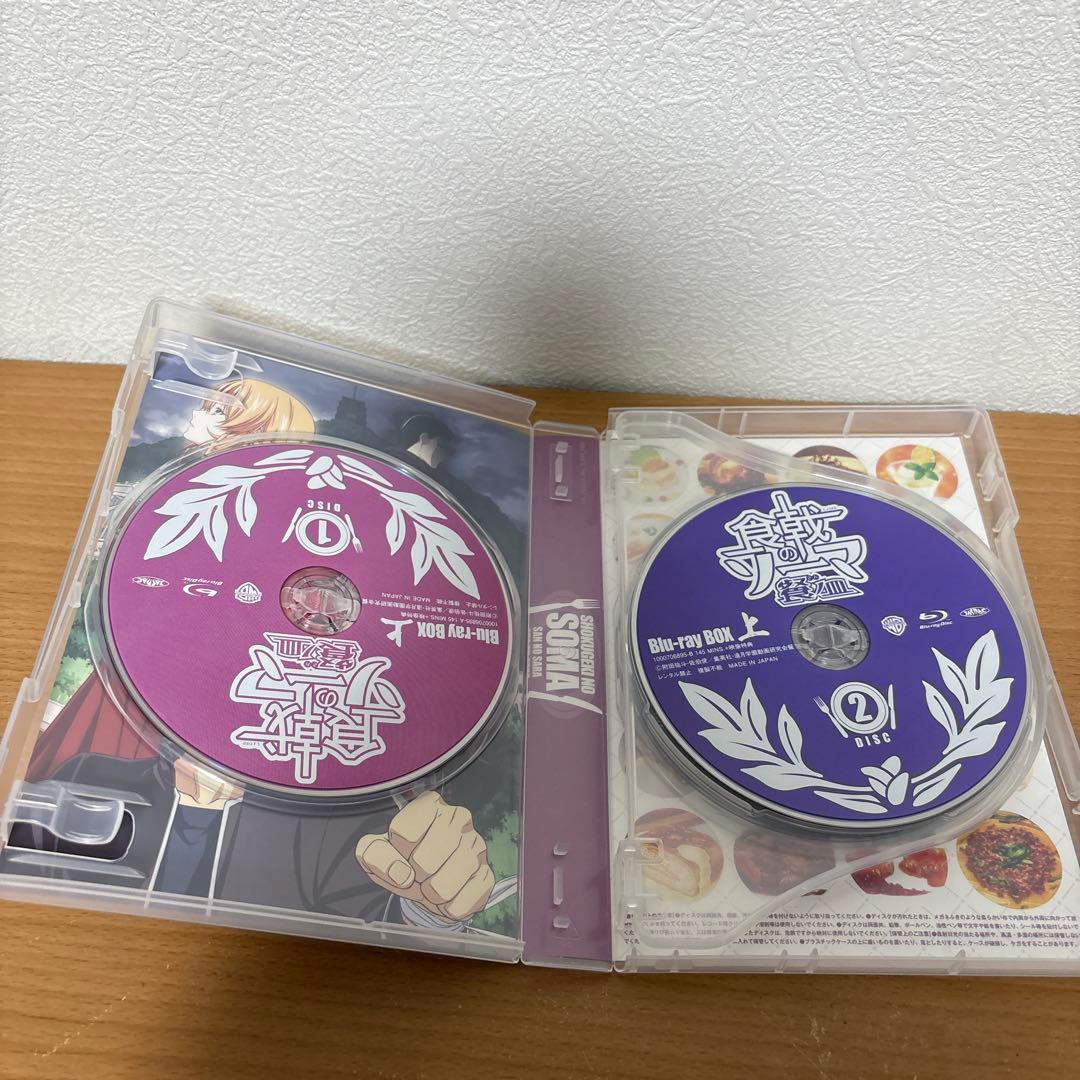 食戟のソーマ 餐ノ皿 Blu-ray BOX 上 + 下 セット　初回仕様版