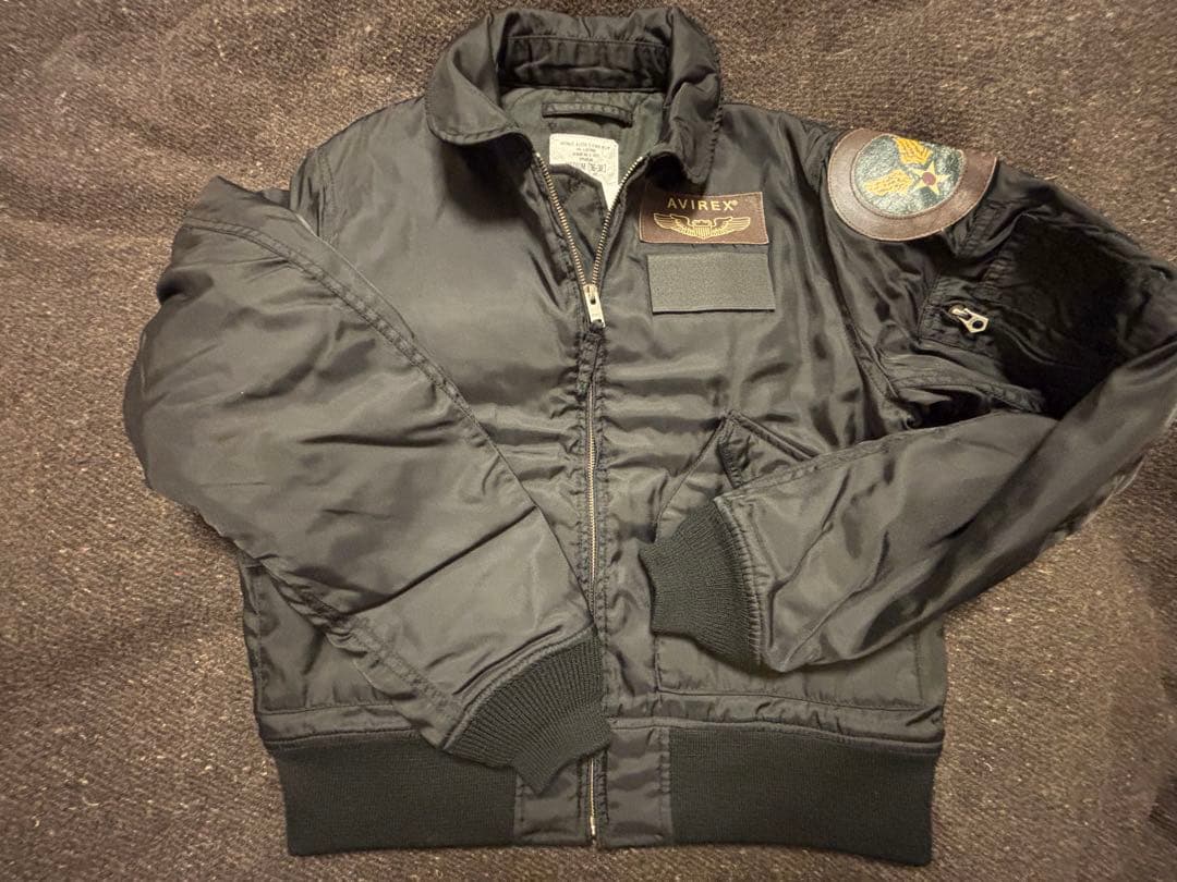 猿の惑星　AVIREX cwu-45p フライトジャケット　ブラック