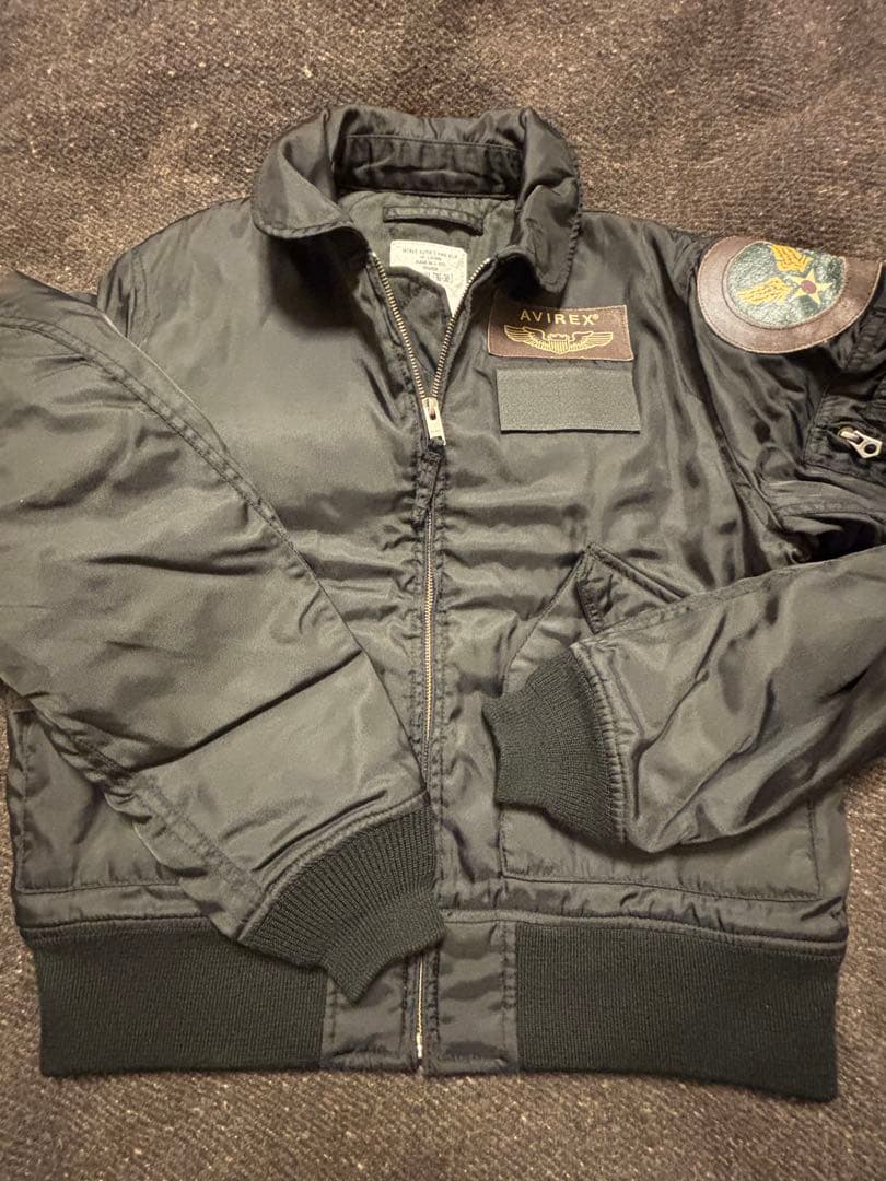 猿の惑星　AVIREX cwu-45p フライトジャケット　ブラック