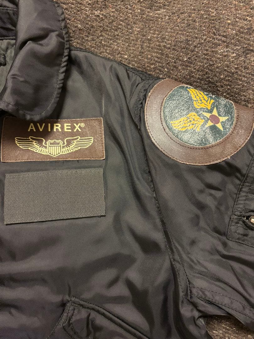 猿の惑星　AVIREX cwu-45p フライトジャケット　ブラック