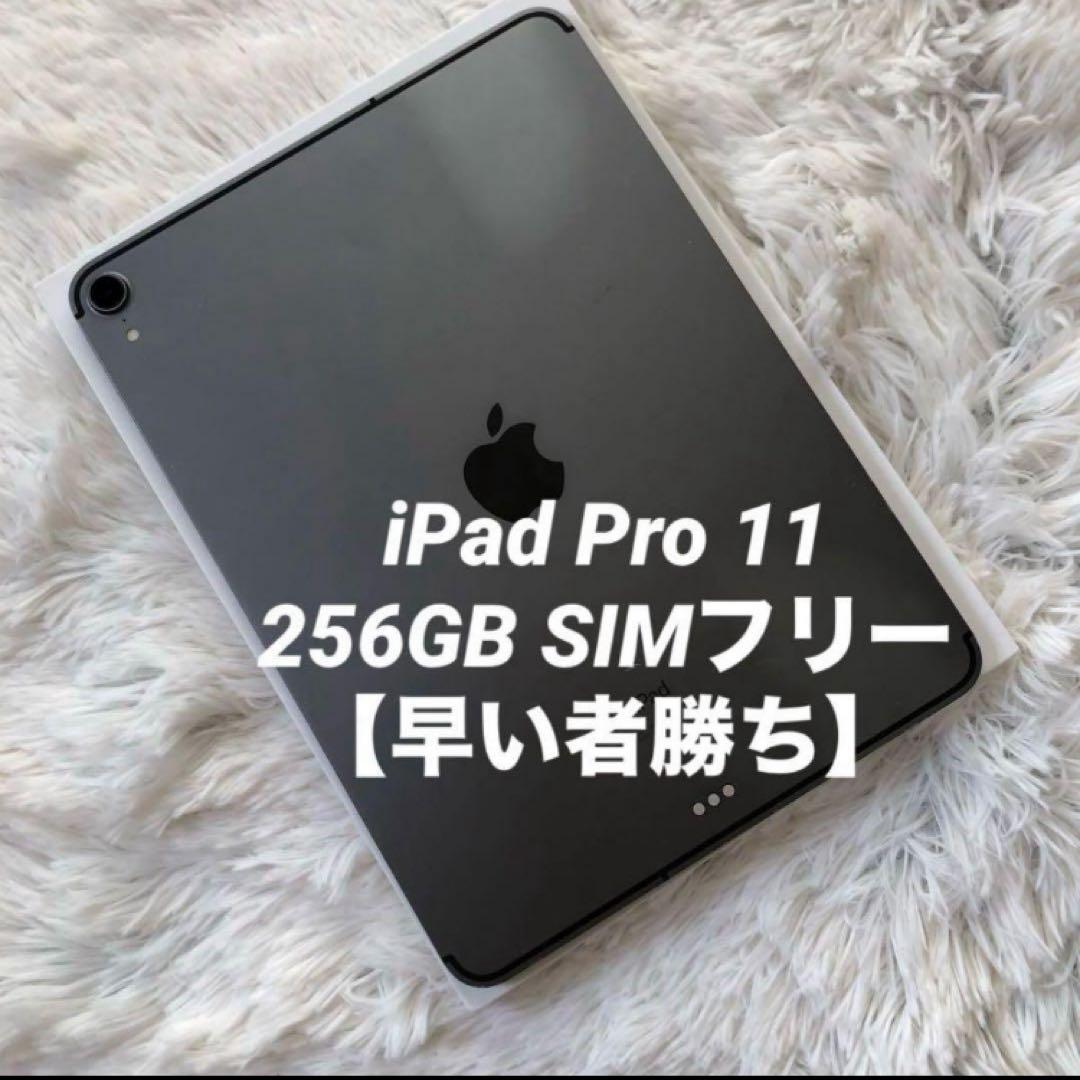 【格安端末】iPad Pro 11インチ 256GB SIMフリー 【すぐ発送】